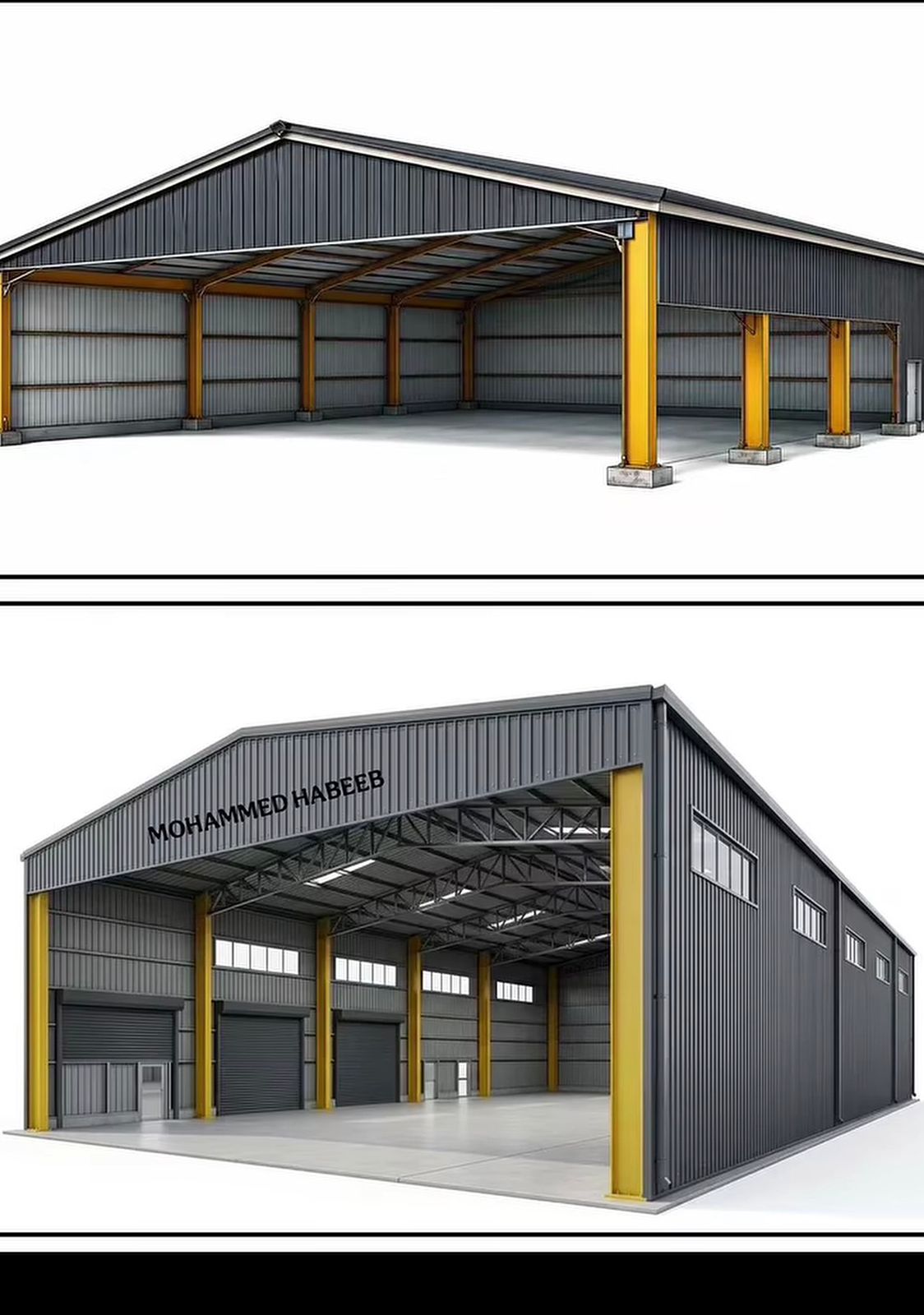 Custom steel work project
